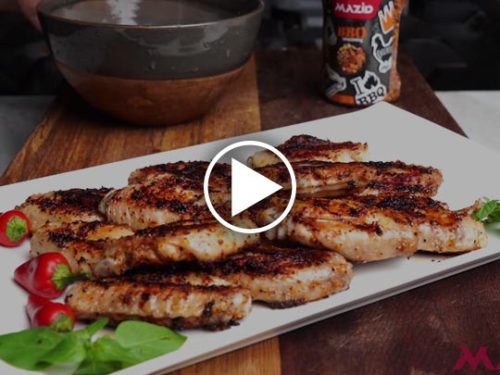 طرزتهیه بال مرغ