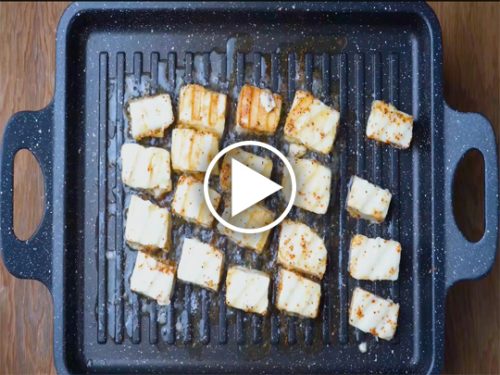 رسپی پنیر کبابی