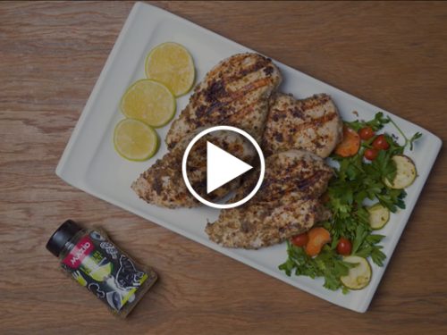 مزه دار کردن سینه مرغ