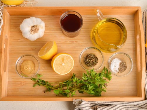 ادویه سس سالاد یونانی