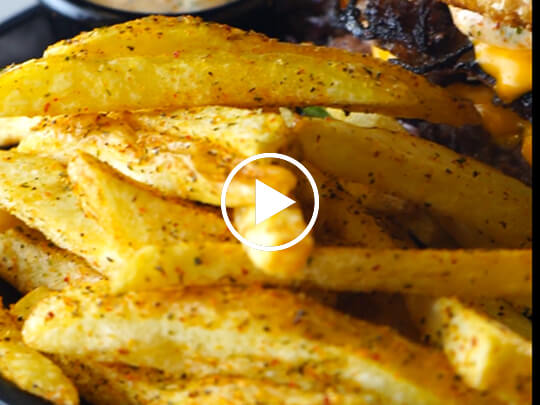 سیب زمینی رستورانی