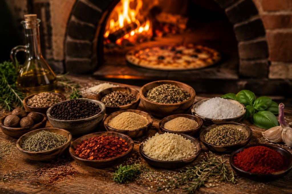 انواع ادویه پیتزا