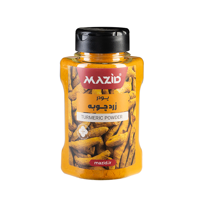 پودر زردچوبه پت تاج ۱۰۵ گرمی (بسته بندی جدید)